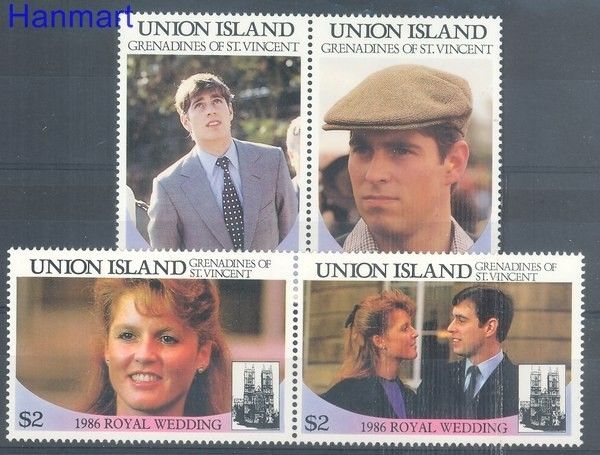 Znaczek Union Islands 1986 Czyste **
