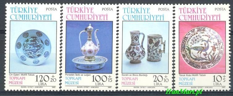 Znaczek Turcja 1985 Mi 2708-2711 Czyste **