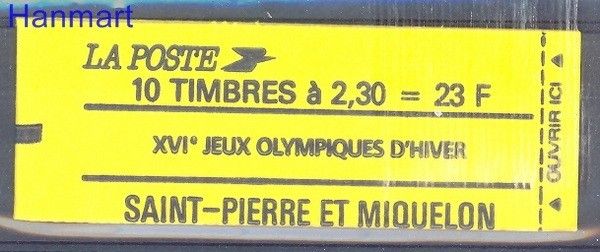 Znaczek Saint-Pierre i Miquelon 1990 Mi mh 586 Czyste **