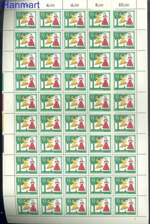 Znaczek Niemcy 1965 Mi 485-488 Czyste **