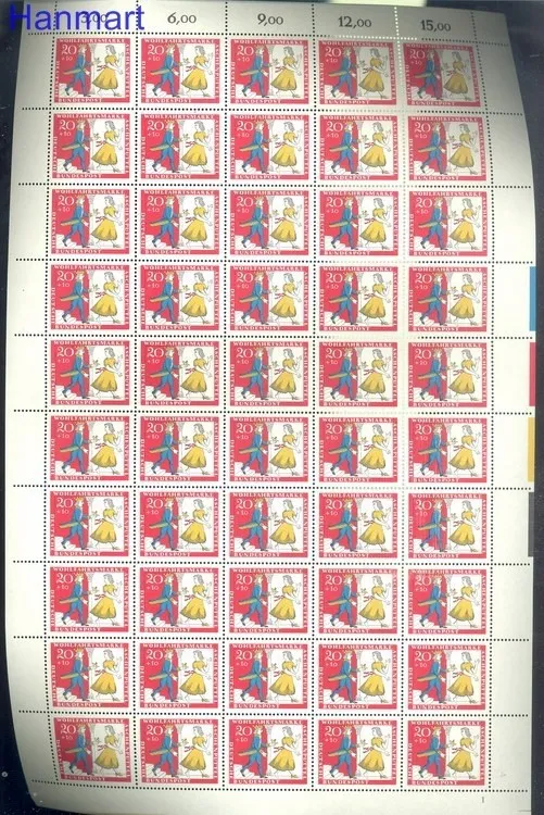 Znaczek Niemcy 1965 Mi 485-488 Czyste **