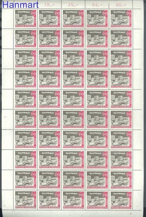 Znaczek Berlin Niemcy 1962 Mi ark 225 Czyste **