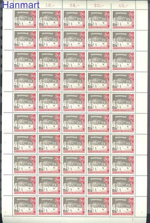Znaczek Berlin Niemcy 1962 Mi ark 227 Czyste **