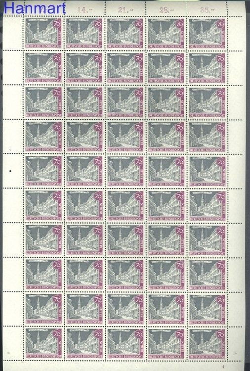 Znaczek Berlin Niemcy 1962 Mi ark 226 Czyste **