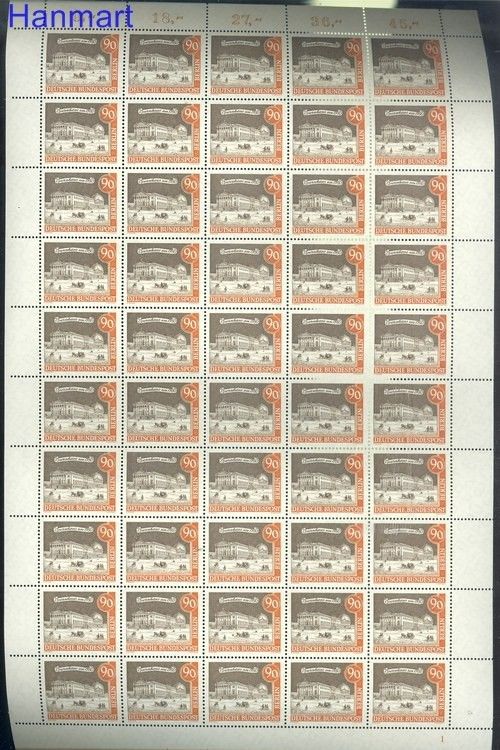 Znaczek Berlin Niemcy 1962 Mi ark 228 Czyste **