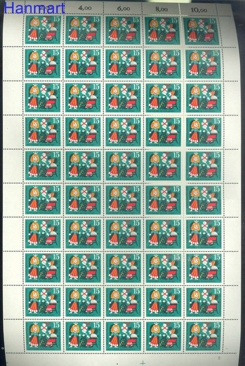 Znaczek Niemcy 1964 Mi ark 448 Czyste **