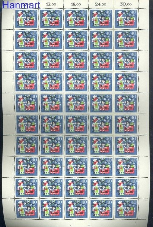 Znaczek Niemcy 1964 Mi ark 450 Czyste **