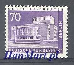 Znaczek Berlin Niemcy 1956 Mi 152 Czyste **