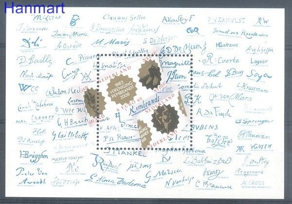 Znaczek Holandia 2008 Mi bl 112 Czyste **