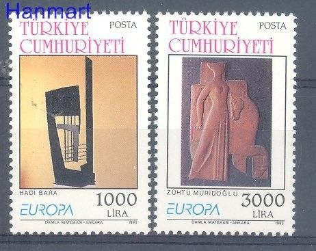 Znaczek Turcja 1993 Mi 2984-2985 Czyste **
