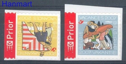 Znaczek Belgia 2007 Mi 3713-3714BD Czyste **