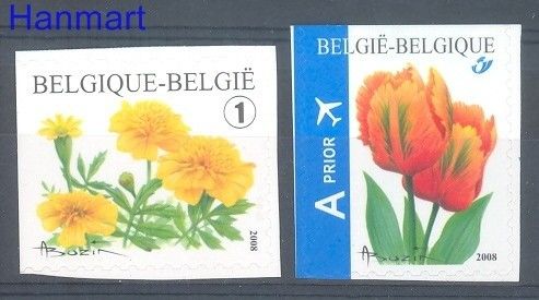 Znaczek Belgia 2008 Mi 3832BDl-3833BDo Czyste **
