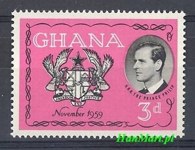 Znaczek Ghana 1959 Mi 68 Czyste **