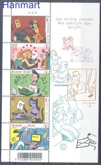 Znaczek Belgia 2007 Mi bl 124 Czyste **