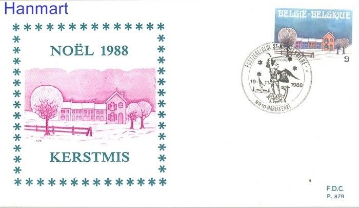 Znaczek Belgia 1988 Mi 2359 FDC