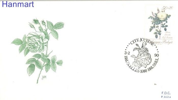 Znaczek Belgia 1990 Mi 2407 FDC