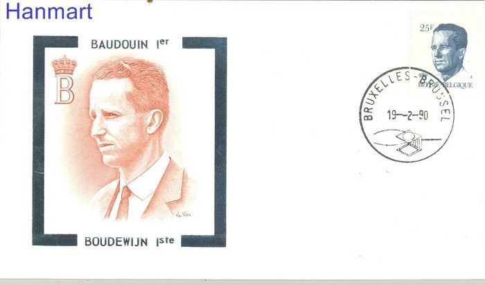 Znaczek Belgia 1990 Mi 2408 FDC