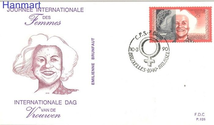 Znaczek Belgia 1990 Mi 2412 FDC