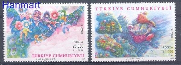 Znaczek Turcja 1997 Mi 3109-3110 Czyste **