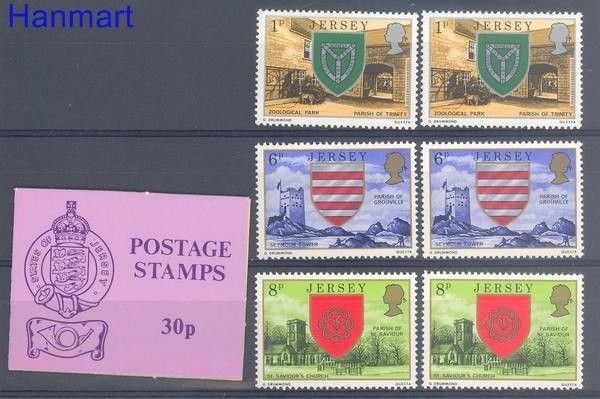 Znaczek Jersey 1976 Mi mh 132+134+136 Czyste **