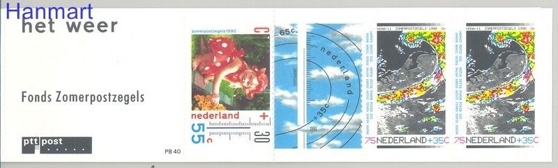 Znaczek Holandia 1990 Mi mh 41 Czyste **