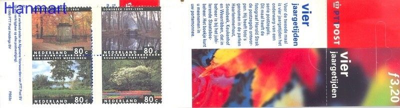 Znaczek Holandia 1999 Mi mh 52 Czyste **