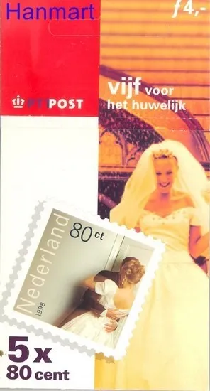 Znaczek Holandia 1999 Mi mh 57 Czyste **