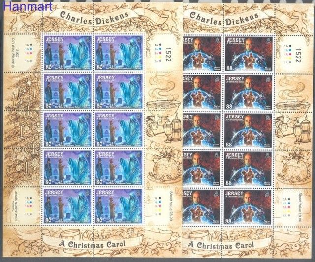 Znaczek Jersey 2012 Mi ark 1687-1694 Czyste **
