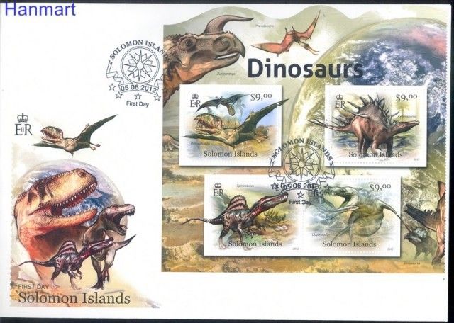 Znaczek Wyspy Salomona 2012 Mi 1466-1470 FDC