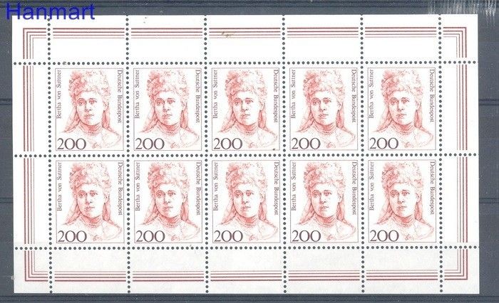 Znaczek Niemcy 1991 Mi ark 1498 Czyste **