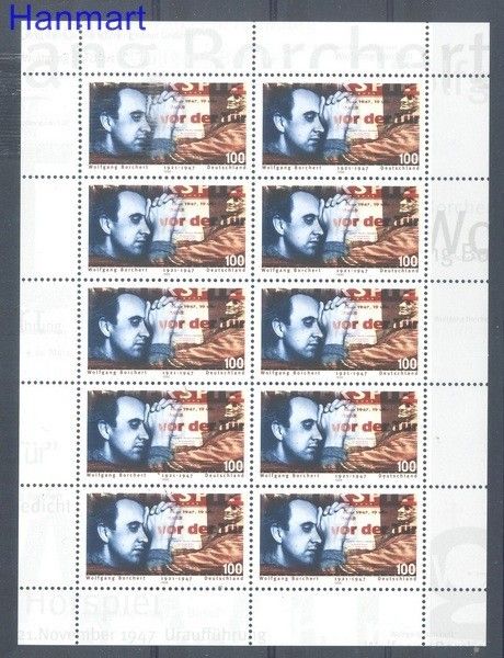Znaczek Niemcy 1996 Mi ark 1858 Czyste **