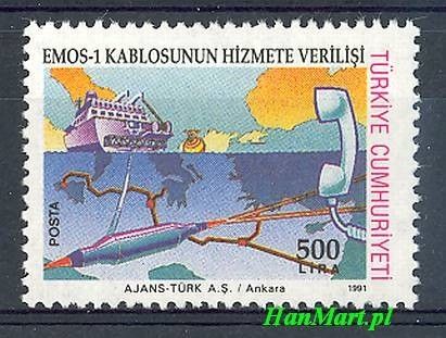 Znaczek Turcja 1991 Mi 2924 Czyste **
