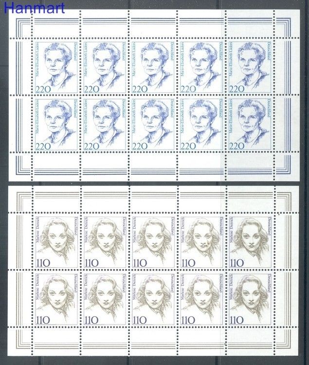 Znaczek Niemcy 1997 Mi 1939-1940 Czyste **
