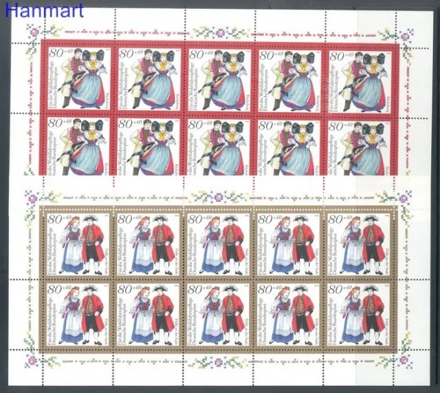 Znaczek Niemcy 1994 Mi 1757-1761 Czyste **