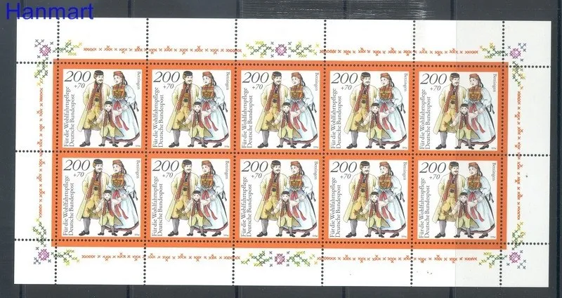 Znaczek Niemcy 1994 Mi 1757-1761 Czyste **