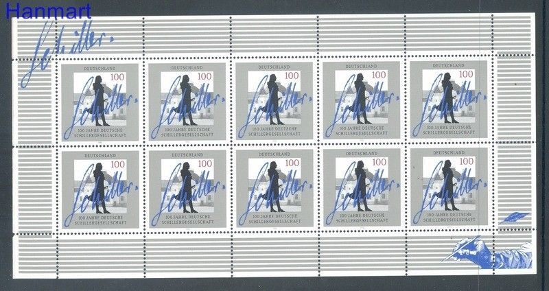 Znaczek Niemcy 1995 Mi ark 1792 Czyste **