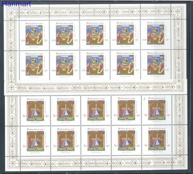 Znaczek Niemcy 1996 Mi 1891-1892 Czyste **