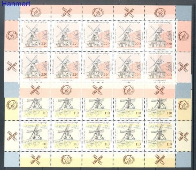 Znaczek Niemcy 1997 Mi 1948-1952 Czyste **