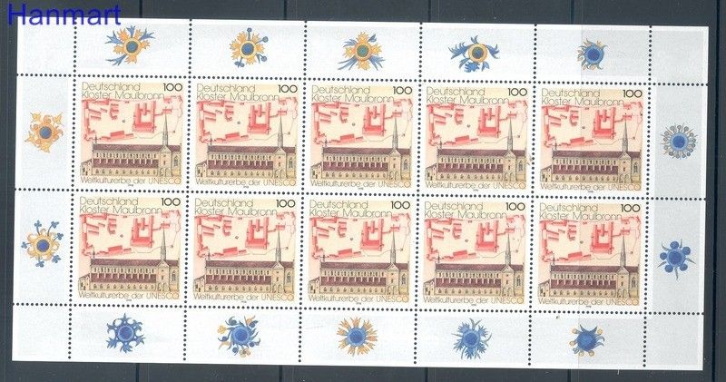 Znaczek Niemcy 1998 Mi ark 1966 Czyste **