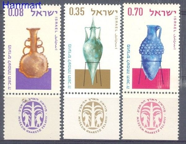 Znaczek Izrael 1964 Mi 309-311 Czyste **