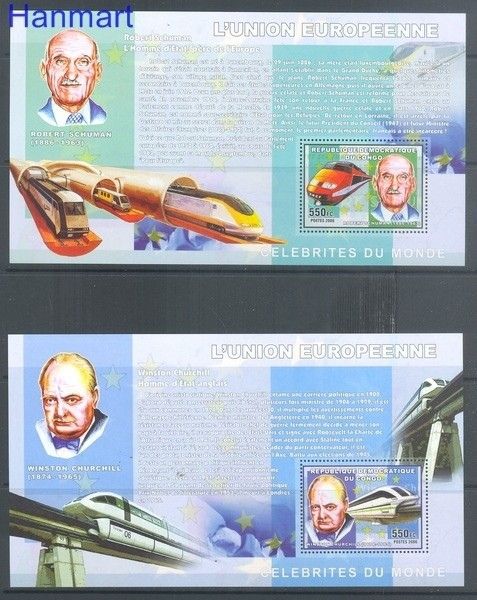 Znaczek Kongo Kinszasa / Zair 2006 Mi 377-378 Czyste **