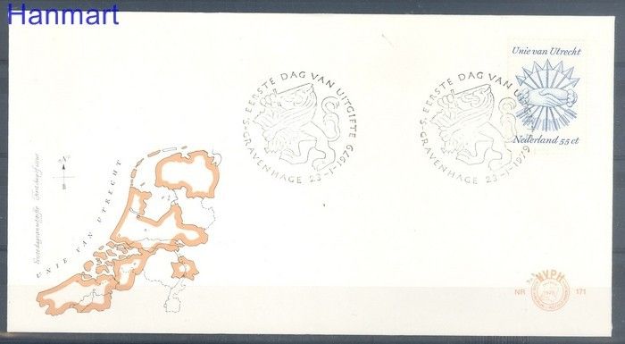 Znaczek Holandia 1979 Mi 1133 FDC
