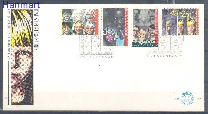 Znaczek Holandia 1981 FDC