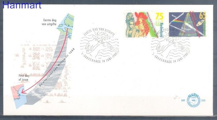 Znaczek Holandia 1988 FDC