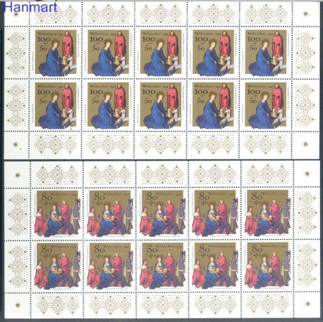Znaczek Niemcy 1994 Mi 1770-1771 Czyste **