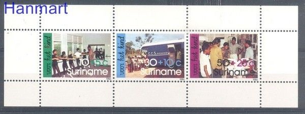 Znaczek Surinam 1986 Mi bl 44 Czyste **