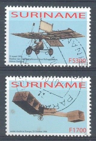 Znaczek Surinam 2003 Mi 1894-1895 Stemplowane