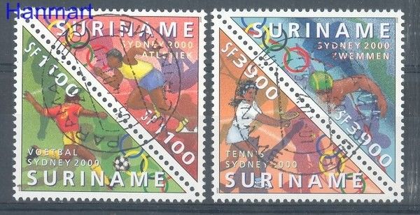 Znaczek Surinam 2000 Mi 1741-1744 Stemplowane