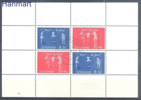 Znaczek Surinam 1964 Mi bl 3 Stemplowane