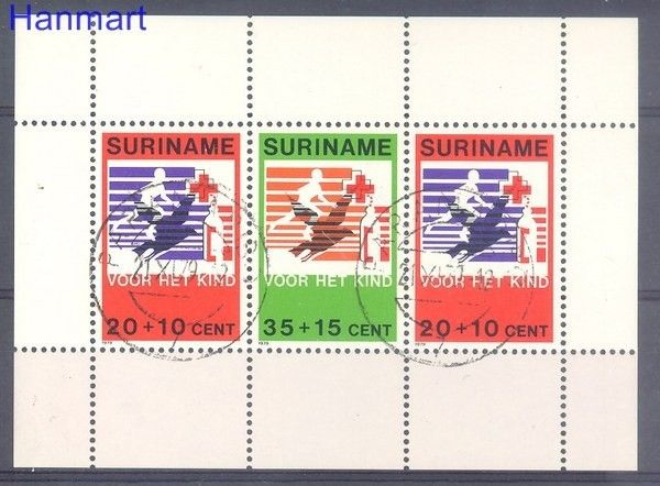 Znaczek Surinam 1979 Mi bl 23 Stemplowane